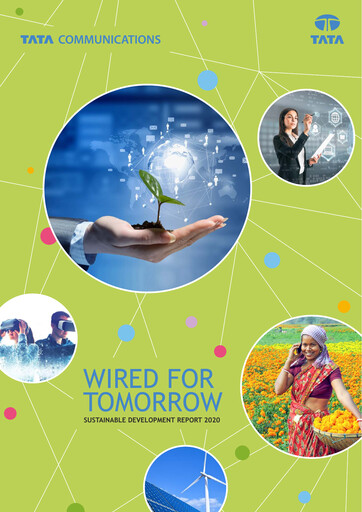 Thumbnail Tata Communications Sustainability Report 2019-2020