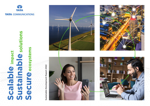 Thumbnail Tata Communications Sustainability Report 2021-2022