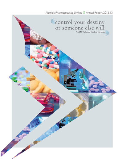 Miniature Alembic Pharmaceuticals Rapport annuel 2012-2013