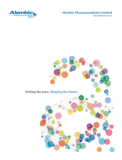 Miniature Alembic Pharmaceuticals Rapport annuel 2014-2015