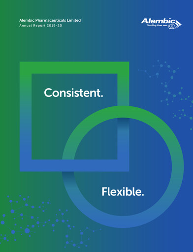 Miniature Alembic Pharmaceuticals Rapport annuel 2019-2020
