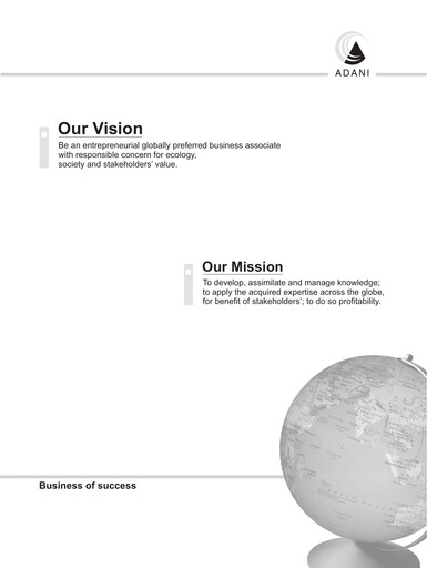 Thumbnail Adani Enterprises Annual Report 2006-2007