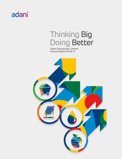 Thumbnail Adani Enterprises Annual Report 2016-2017