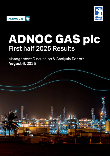 Thumbnail ADNOC Gas Half-year Report 2025-h1