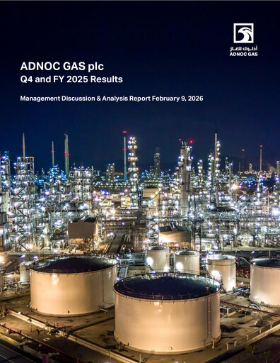 Thumbnail ADNOC Gas Quarterly Report 2025-q4