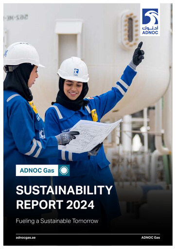 Thumbnail ADNOC Gas Sustainability Report 2024