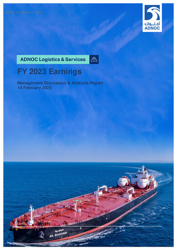 Thumbnail ADNOC Logistics & Services Financial Report 2023