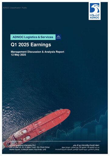 Thumbnail ADNOC Logistics & Services Financial Report 2025-q1