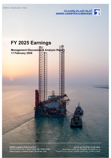 Thumbnail ADNOC Logistics & Services Financial Report 2025