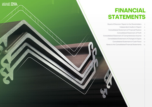 Thumbnail EMSTEEL Building Materials PJSC Financial Statement 2025