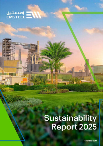 Vorschaubild EMSTEEL Building Materials PJSC Nachhaltigkeitsbericht 2025