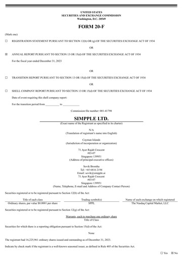 Thumbnail SIMPPLE Annual Report 2023