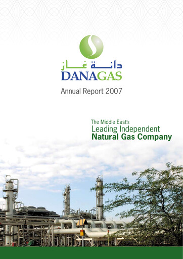 Thumbnail Dana Gas Annual Report 2007