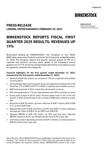 Thumbnail Birkenstock Quarterly Report 2025-q1