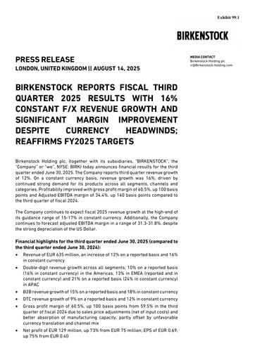 Thumbnail Birkenstock Quarterly Report 2025-q3
