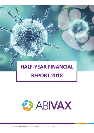 Thumbnail Abivax Half-year Report 2018-h1