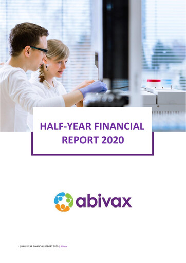 Thumbnail Abivax Half-year Report 2020-h1