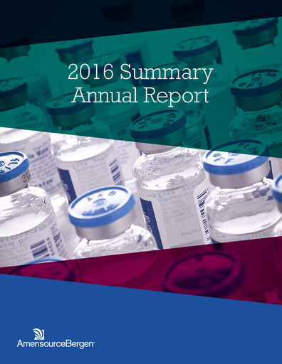 Thumbnail Cencora Annual Report 2016