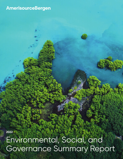 Thumbnail Cencora ESG Report 2022