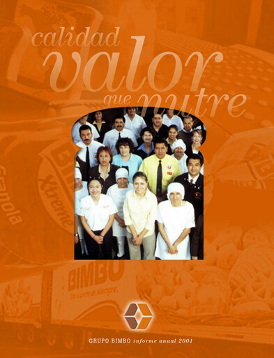 Thumbnail Grupo Bimbo
 Annual Report 2001