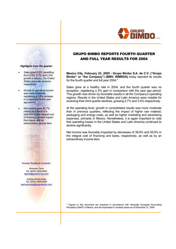 Thumbnail Grupo Bimbo
 Financial Statement fy2004