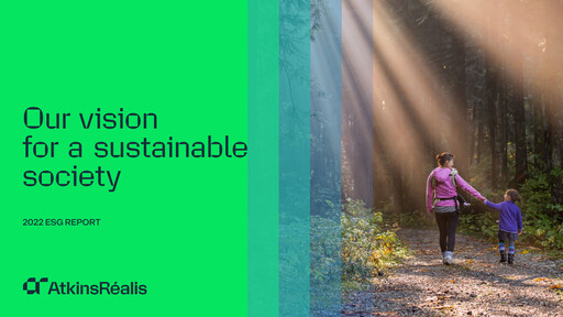 Thumbnail AtkinsRéalis ESG Report 2022