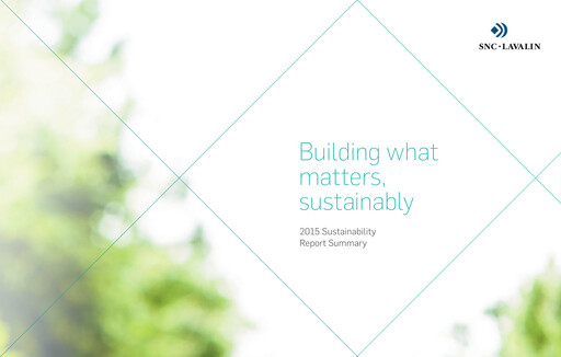 Thumbnail AtkinsRéalis Sustainability Report 2015