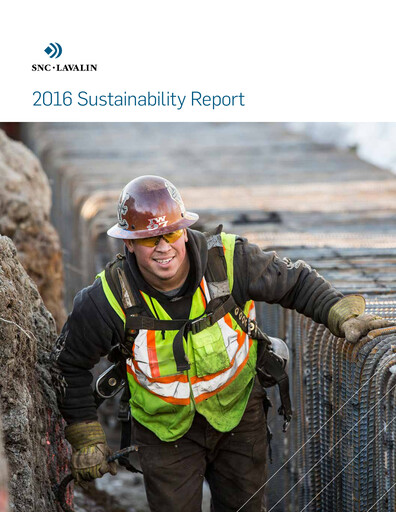 Thumbnail AtkinsRéalis Sustainability Report 2016