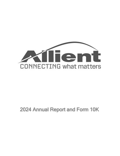 Miniature Allient Rapport annuel 2024