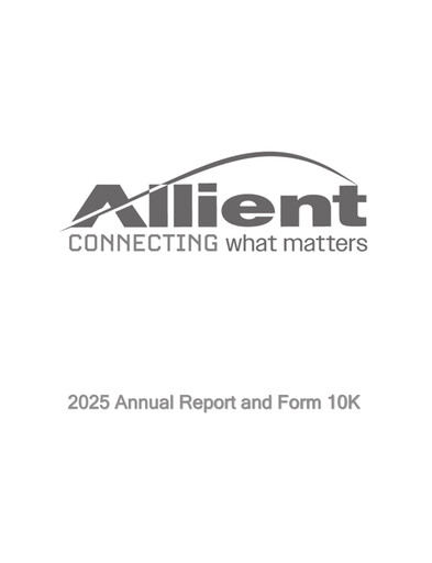 Miniature Allient Rapport annuel 2025