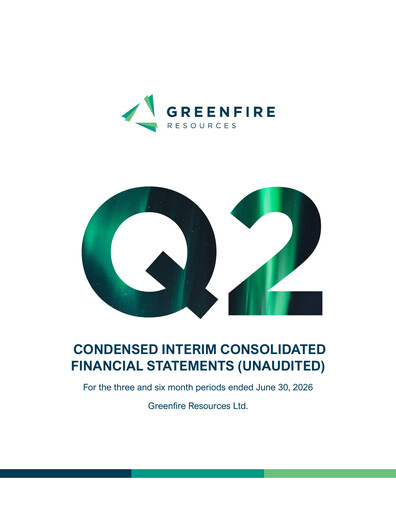 Thumbnail Greenfire Resources Financial Statement 2026-q2