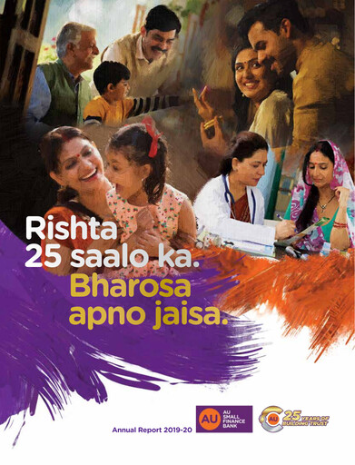 Thumbnail AU Small Finance Bank Annual Report 2019-2020