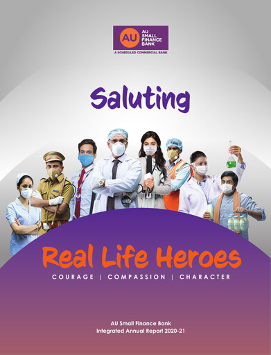 Thumbnail AU Small Finance Bank Annual Report 2020-2021