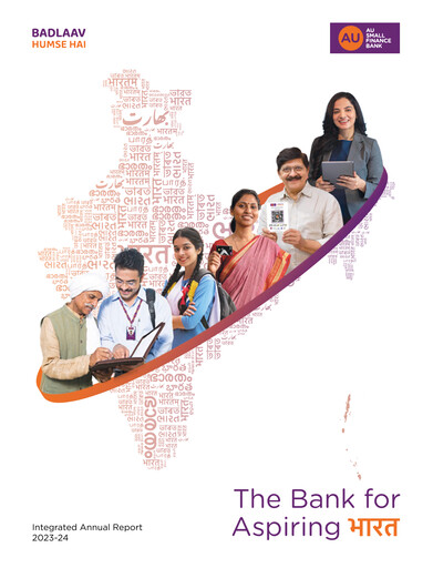 Thumbnail AU Small Finance Bank Annual Report 2023-2024