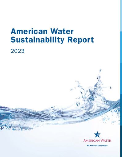 Thumbnail American Water Sustainability Report 2023