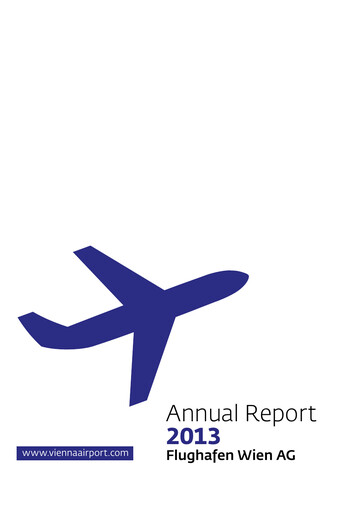 Thumbnail Flughafen Wien (Vienna Airport) Annual Report 2013