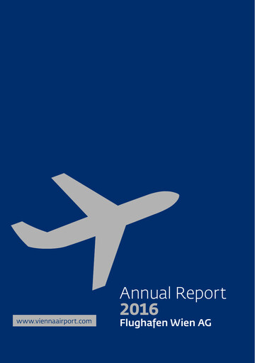 Thumbnail Flughafen Wien (Vienna Airport) Annual Report 2016