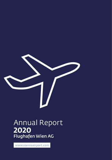 Thumbnail Flughafen Wien (Vienna Airport) Annual Report 2020