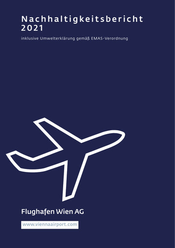 Thumbnail Flughafen Wien (Vienna Airport) Sustainability Report 2021
