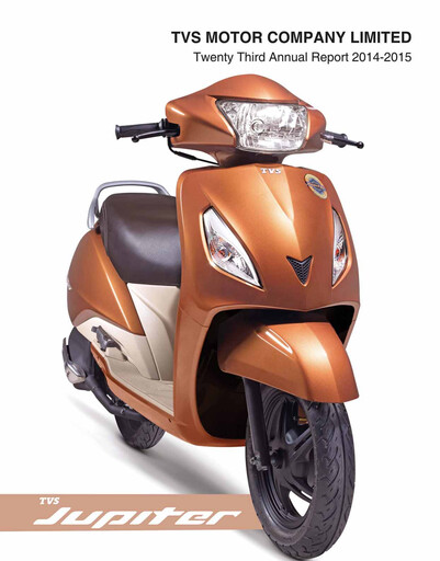 Thumbnail TVS Motor Annual Report 2014-2015