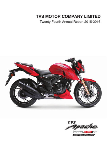 Thumbnail TVS Motor Annual Report 2015-2016