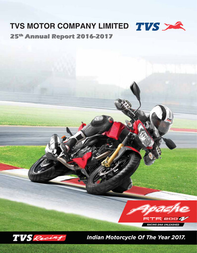 Thumbnail TVS Motor Annual Report 2016-2017