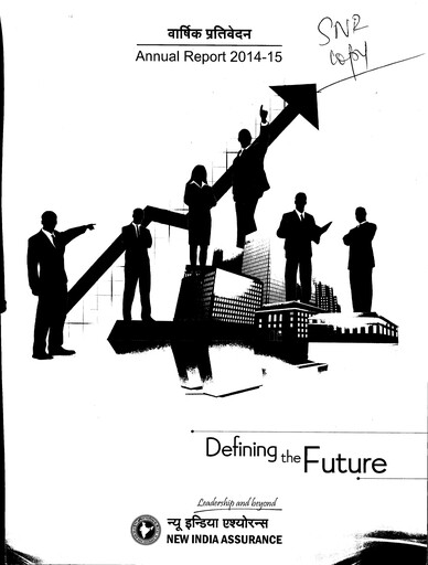 Thumbnail New India Assurance
 Annual Report 2014-2015