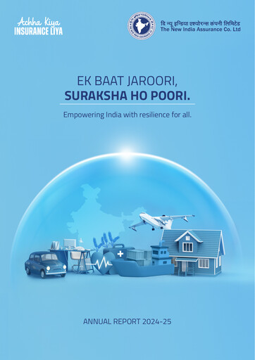 Thumbnail New India Assurance
 Annual Report 2024-2025