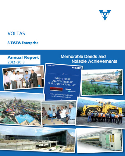 Thumbnail Voltas
 Annual Report 2012-2013