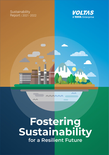Thumbnail Voltas
 Sustainability Report 2021-2022