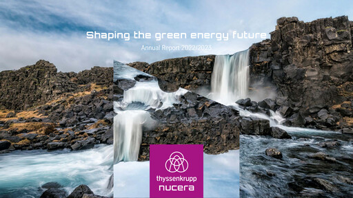 Thumbnail thyssenkrupp nucera Annual Report 2022-2023