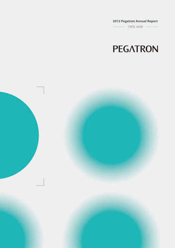 Thumbnail Pegatron Annual Report 2012