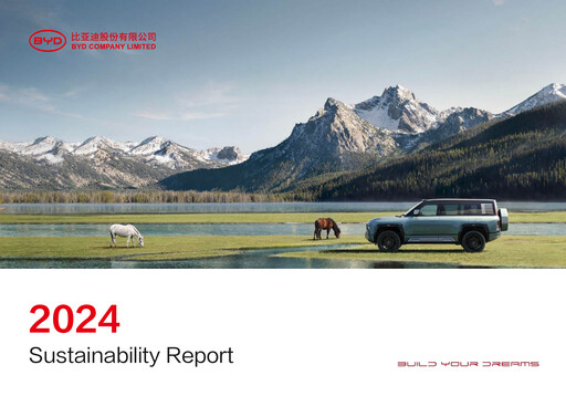 Thumbnail BYD Sustainability Report 2024