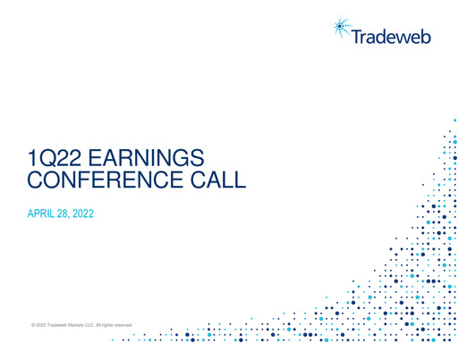 Thumbnail Tradeweb Quarterly Report 2022-q1